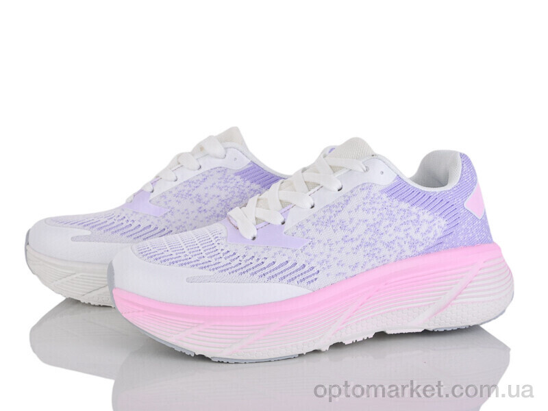 Купить Кросівки жіночі B258-3 піна Run Life фіолетовий, фото 1