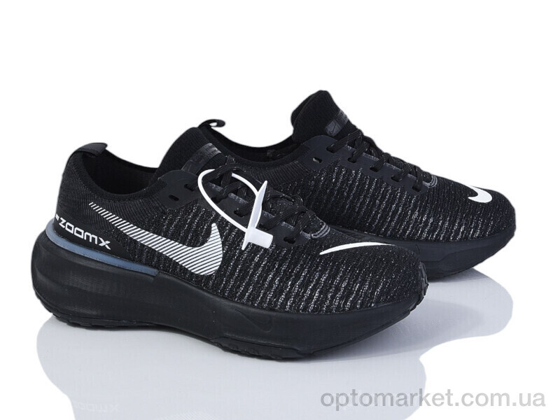 Купить Кросівки жіночі B2615-6 N.ke чорний, фото 2