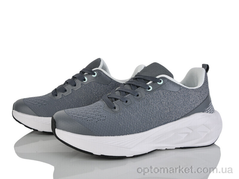 Купить Кросівки жіночі B262-2 піна Run Life сірий, фото 1