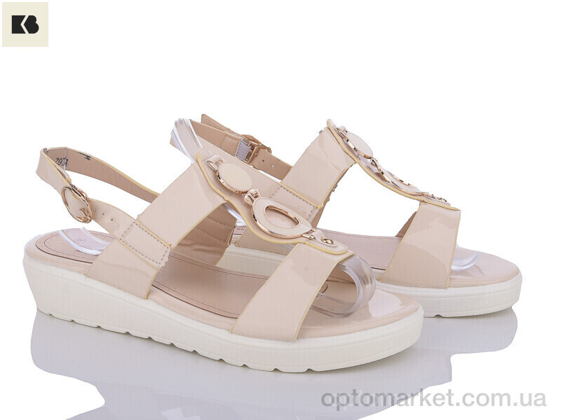 Купить Босоніжки жіночі B262 Башили бежевий, фото 1