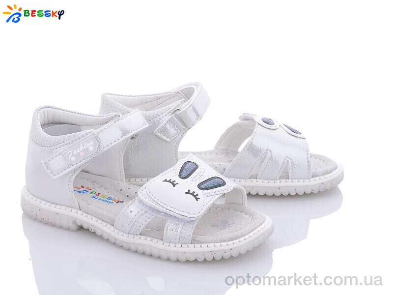 Купить Босоніжки дитячі B2647-2B Bessky білий, фото 1