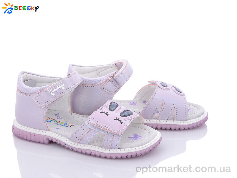 Купить Босоніжки дитячі B2647-3B Bessky фіолетовий, фото 1