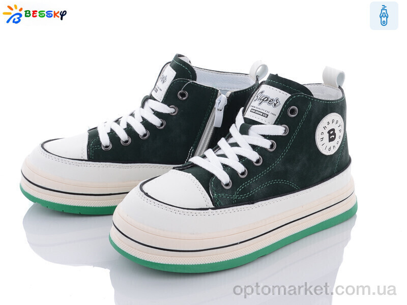 Купить Черевики дитячі B2652-1C Bessky зелений, фото 1