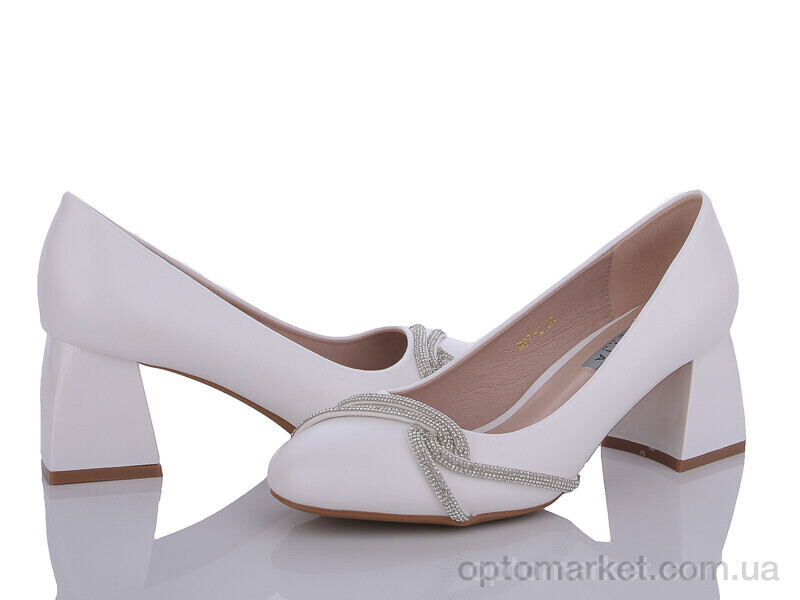 Купить Туфлі жіночі B27-2 Loretta білий, фото 1