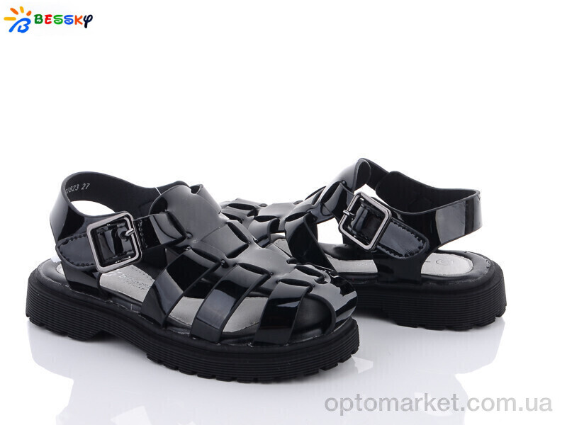 Купить Босоніжки дитячі B2823-4B Bessky чорний, фото 1