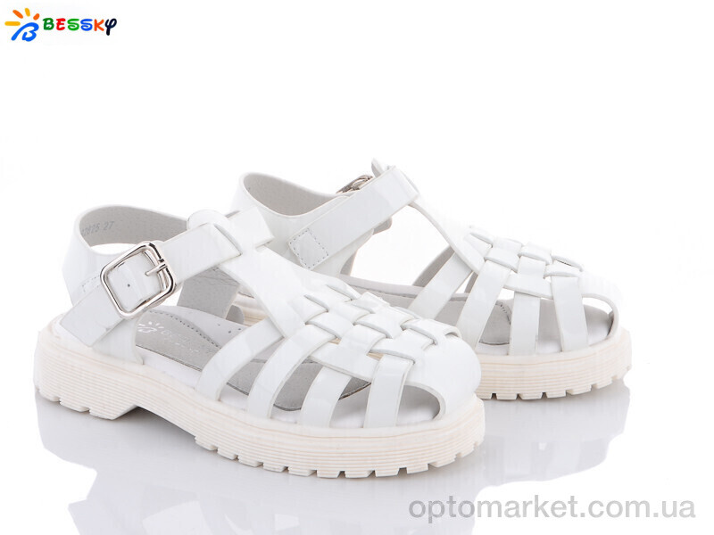 Купить Босоніжки дитячі B2825-3B Bessky білий, фото 1