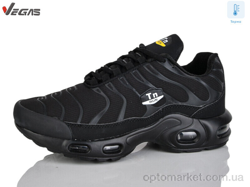 Купить Кросівки унісекс B2959-2 термо Supo чорний, фото 1