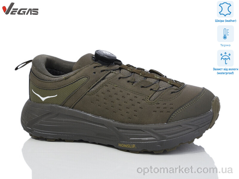 Купить Кросівки жіночі B2986-7 термо Vegas хакі, фото 1