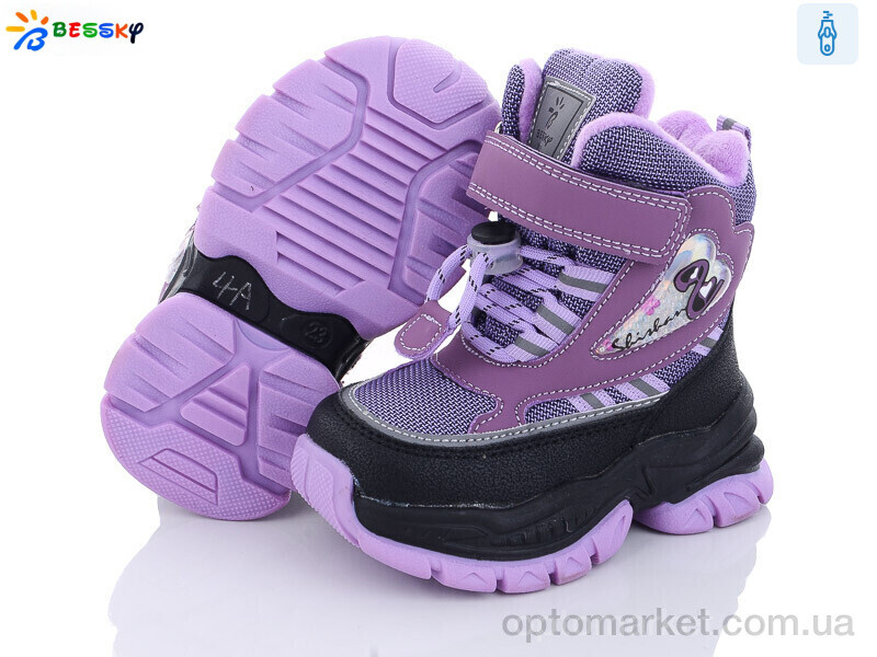 Купить Черевики дитячі B2987-4A Bessky фіолетовий, фото 2