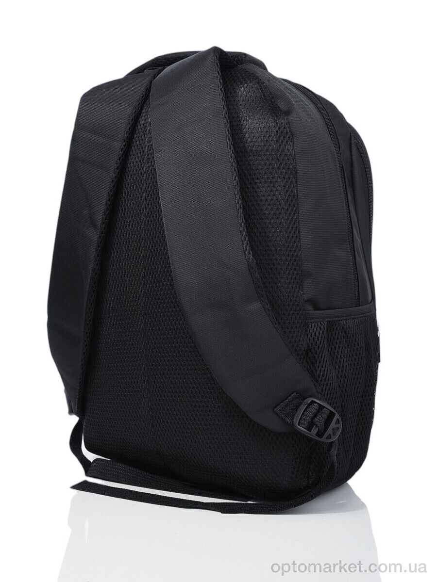 Купить Рюкзак унісекс B300-16 black Obuvok чорний, фото 2