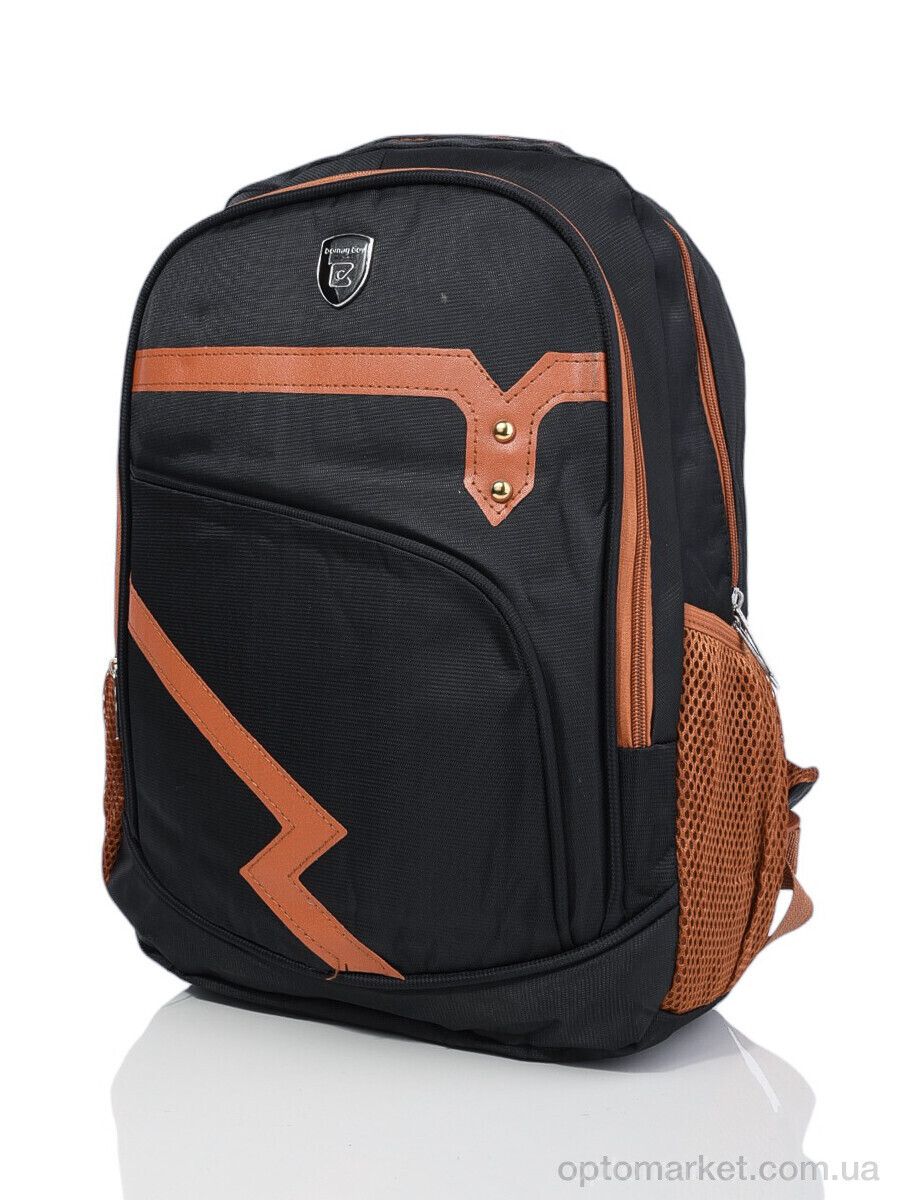 Купить Рюкзак унісекс B300-20 black Obuvok чорний, фото 1