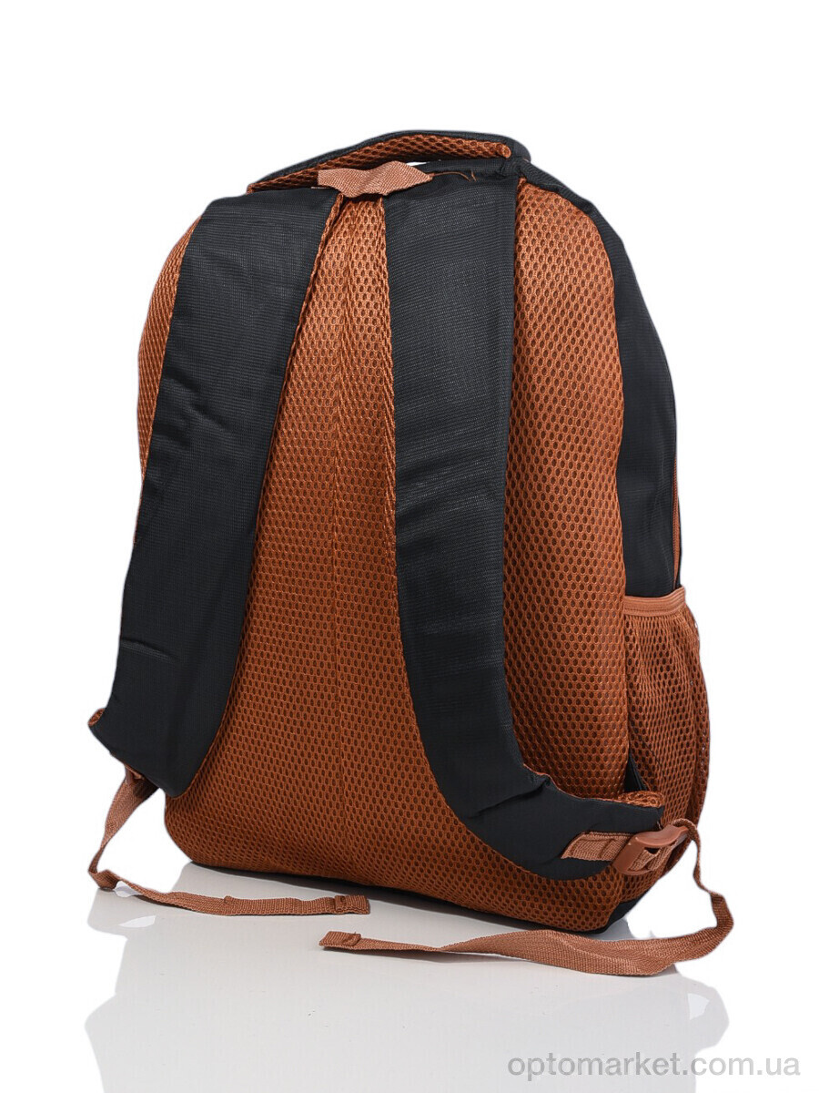 Купить Рюкзак унісекс B300-20 black Obuvok чорний, фото 2