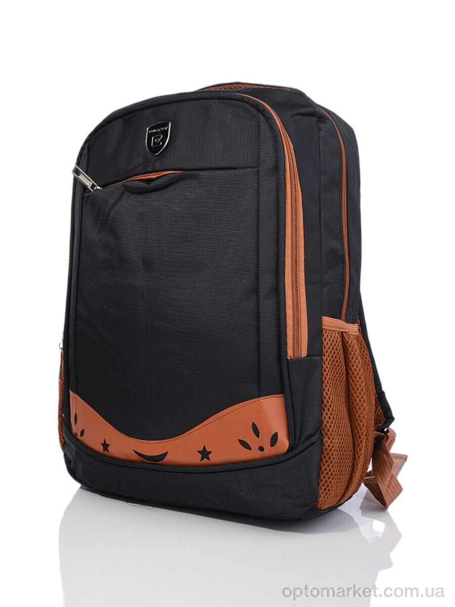 Купить Рюкзак унісекс B300-22 black Obuvok чорний, фото 1