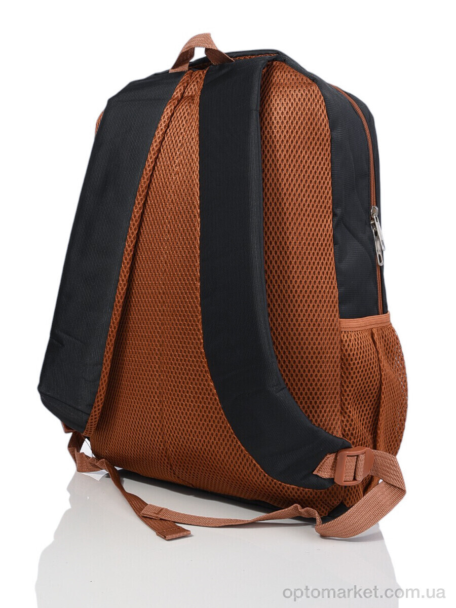 Купить Рюкзак унісекс B300-22 black Obuvok чорний, фото 2