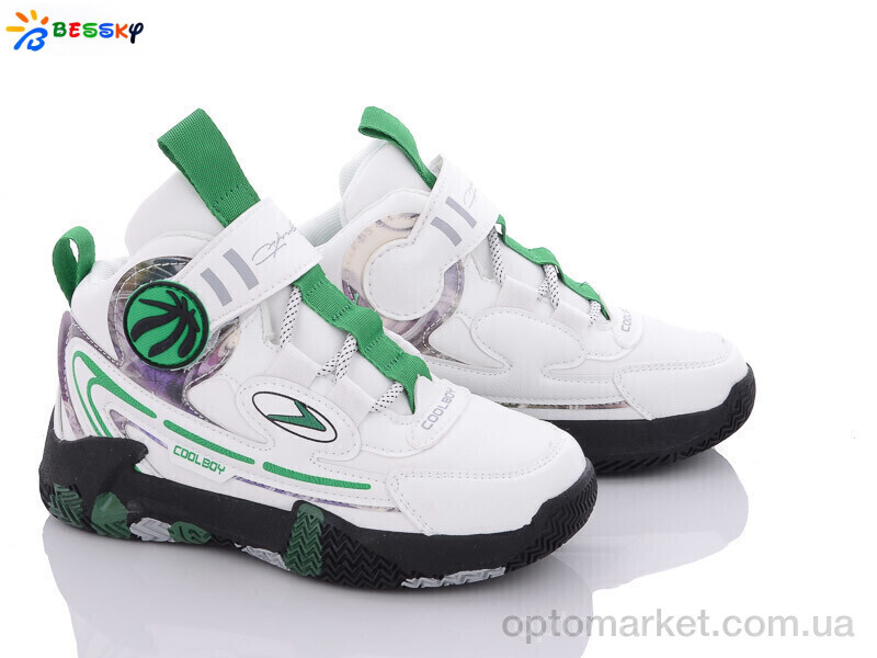 Купить Кросівки дитячі B3004-3C Bessky білий, фото 1
