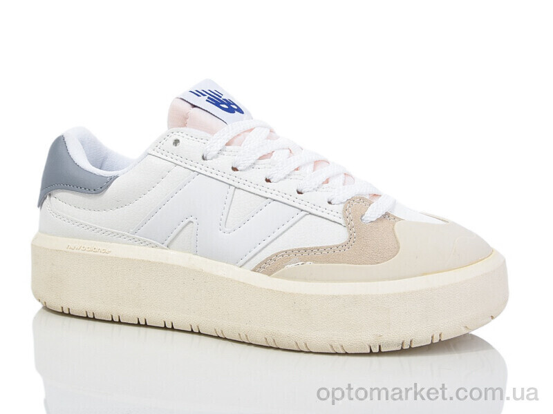 Купить Кросівки жіночі B302-2-1 N.w balance білий, фото 2