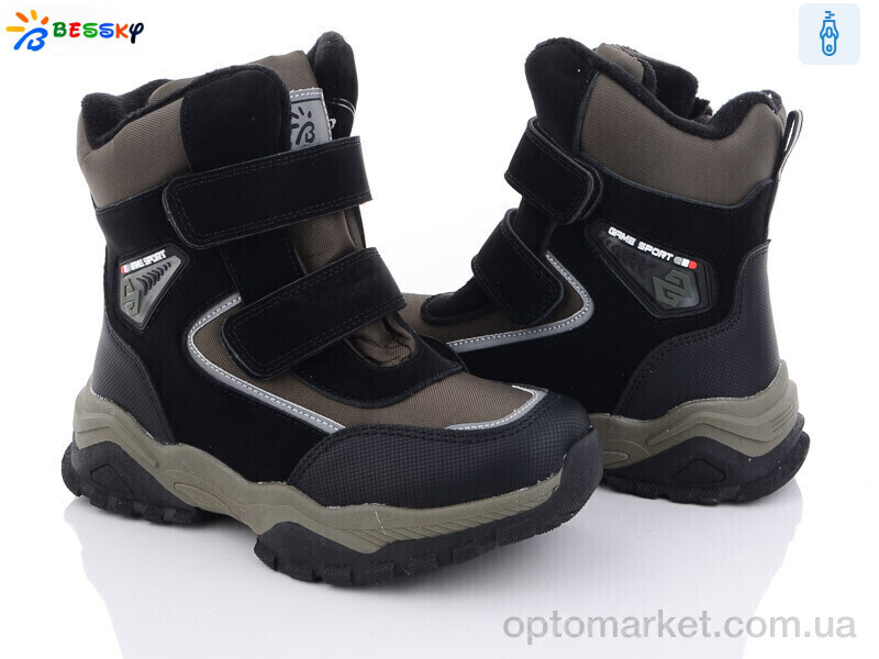 Купить Черевики дитячі B3051-4C Bessky хакі, фото 1