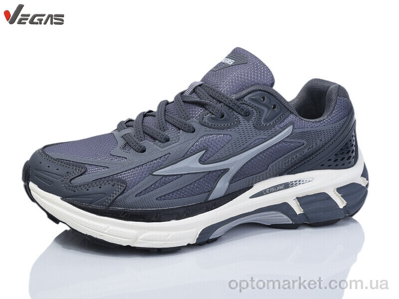 Купить Кросівки чоловічі B3091-2 Vegas сірий, фото 1