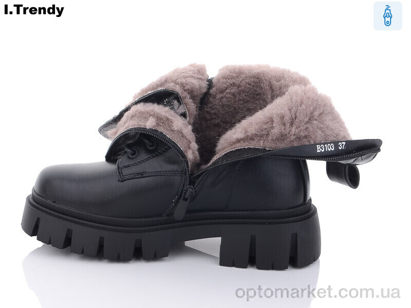 Купить Черевики жіночі B3103 Trendy чорний, фото 2