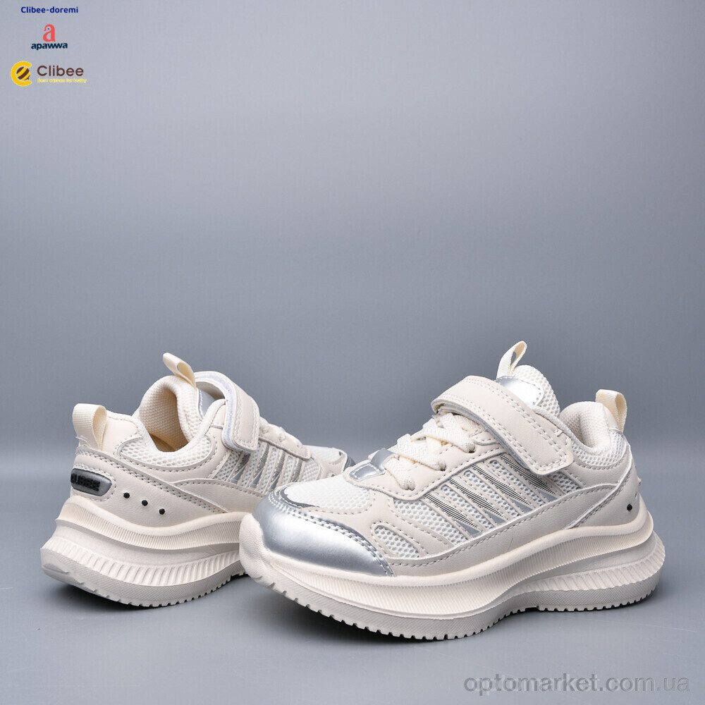 Купить Кросівки дитячі B313 beige Clibee бежевий, фото 2