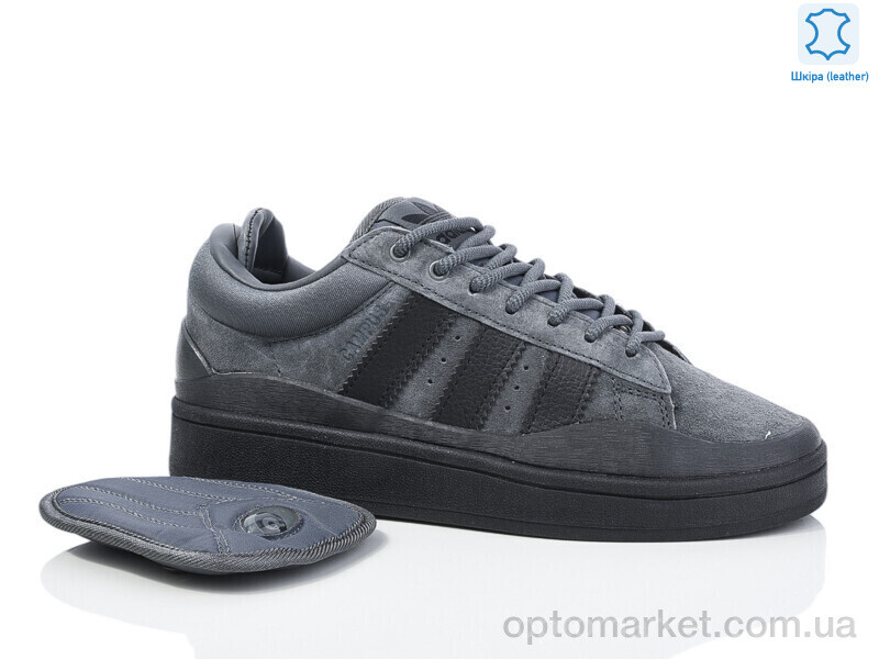 Купить Кросівки жіночі B3149-10 A.idas сірий, фото 2