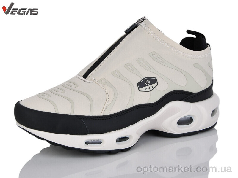 Купить Кросівки унісекс B3162-7 Vegas бежевий, фото 1