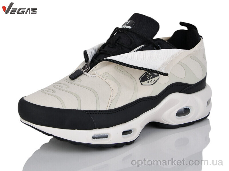 Купить Кросівки унісекс B3162-7 Vegas бежевий, фото 2