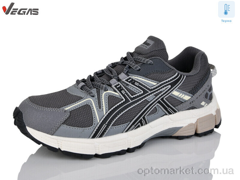 Купить Кросівки унісекс B3192-12 термо Vegas сірий, фото 1