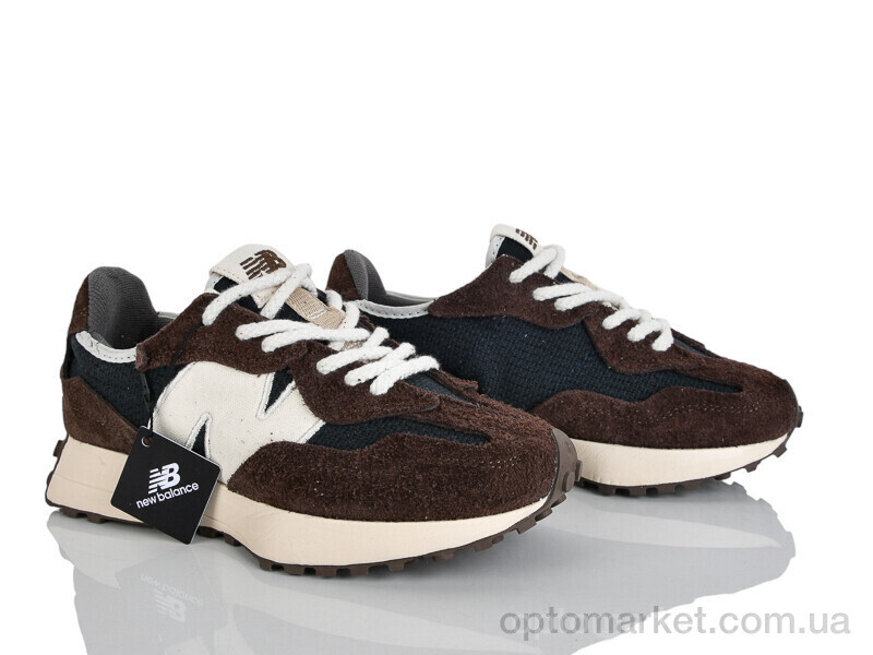 Купить Кросівки жіночі B327-4 N.w balance коричневий, фото 2