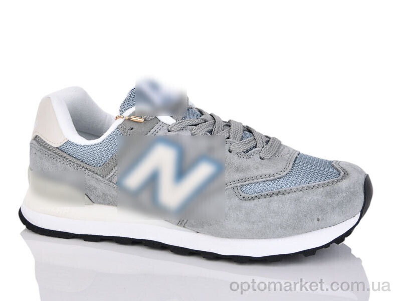 Купить Кросівки жіночі B329-14 N.w balance сірий, фото 1