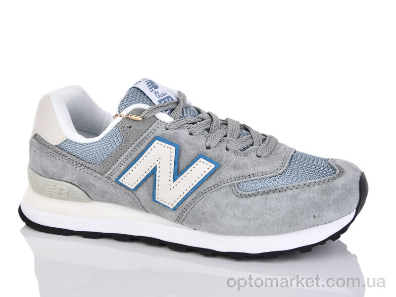 Купить Кросівки жіночі B329-14 N.w balance сірий, фото 2