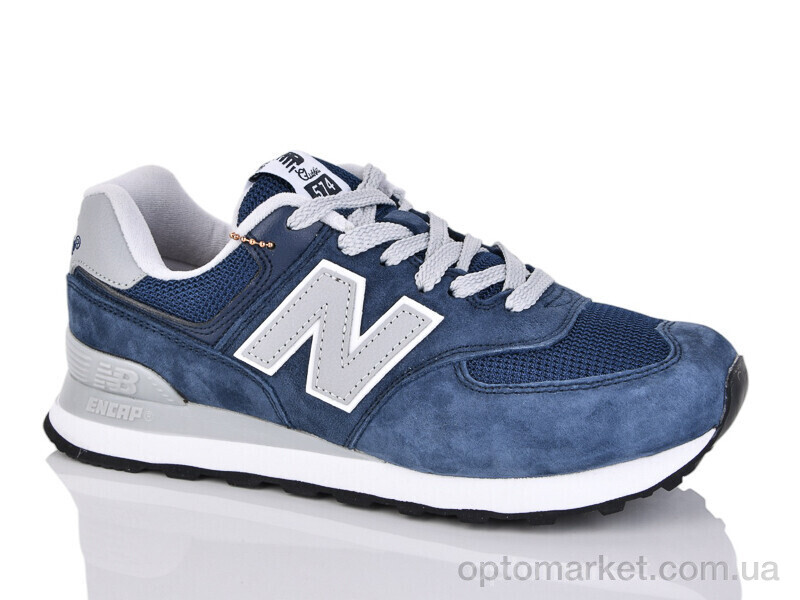 Купить Кросівки жіночі B329-2 N.w balance синій, фото 2