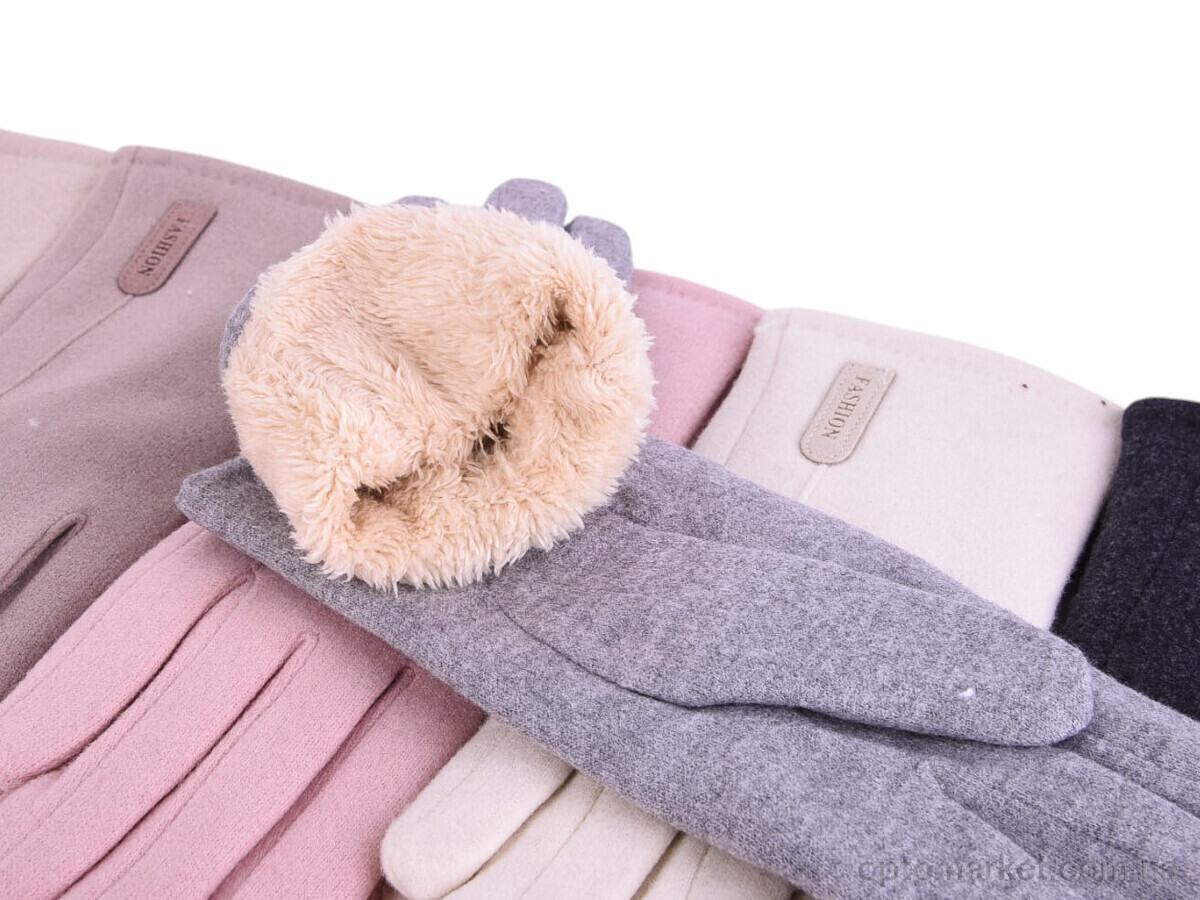 Купить Рукавички жіночі B33-61 mix Number one мікс, фото 2