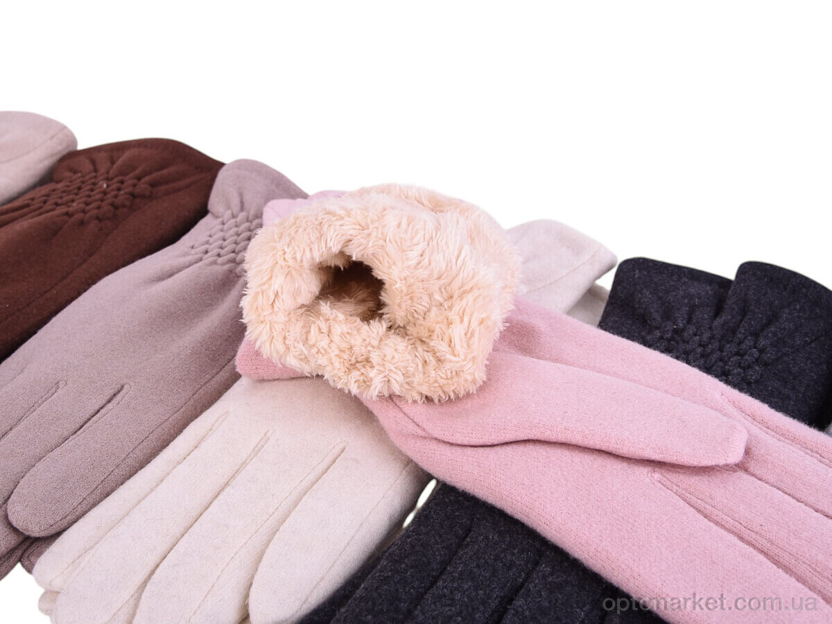 Купить Рукавички жіночі B33-85 mix Number one мікс, фото 2