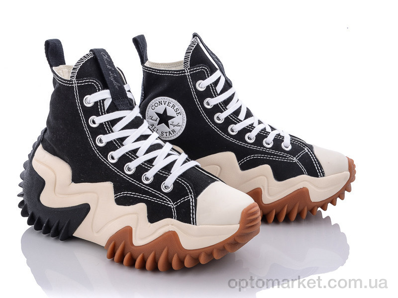 Купить Кросівки жіночі B335-1 C.nverse чорний, фото 1