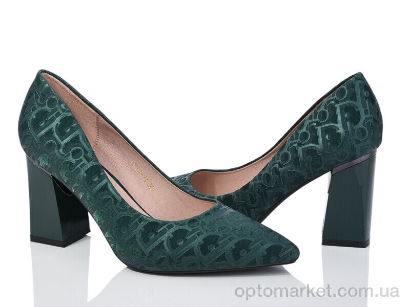 Купить Туфлі жіночі B36-11 Loretta зелений, фото 1