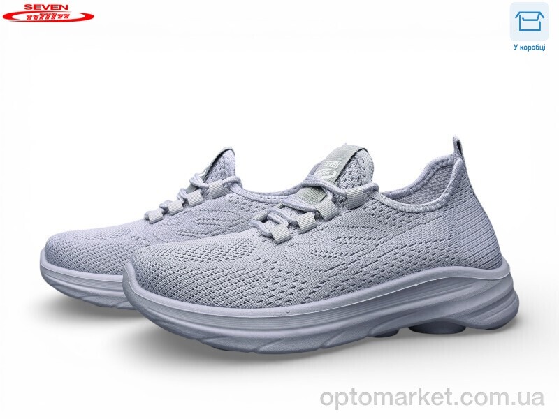 Купить Кросівки жіночі B36-2 піна Seven сірий, фото 1