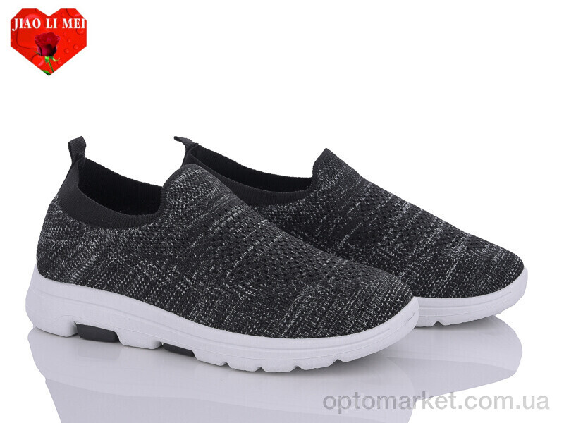 Купить Кросівки жіночі B37-1 Jiao Li Mei чорний, фото 1