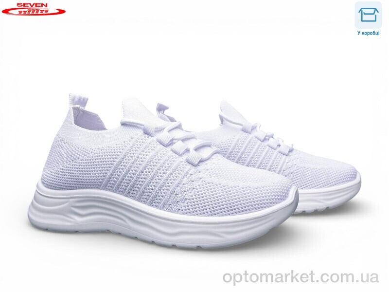 Купить Кросівки жіночі B37-3 піна Seven білий, фото 1