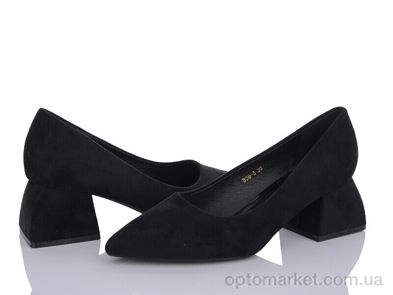 Купить Туфлі жіночі B38-5 Loretta чорний, фото 1