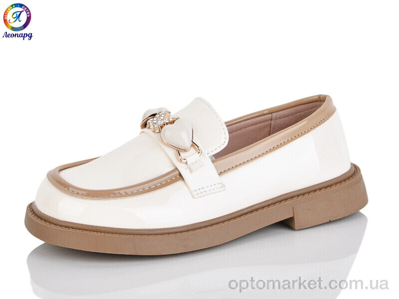 Купить Туфлі дитячі B4-10A KEWK бежевий, фото 1