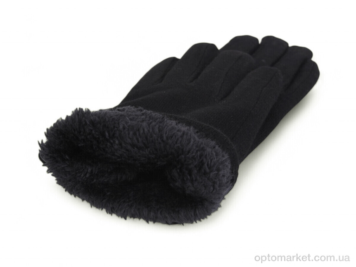 Купить Рукавички жіночі B4-72 black Number one чорний, фото 2