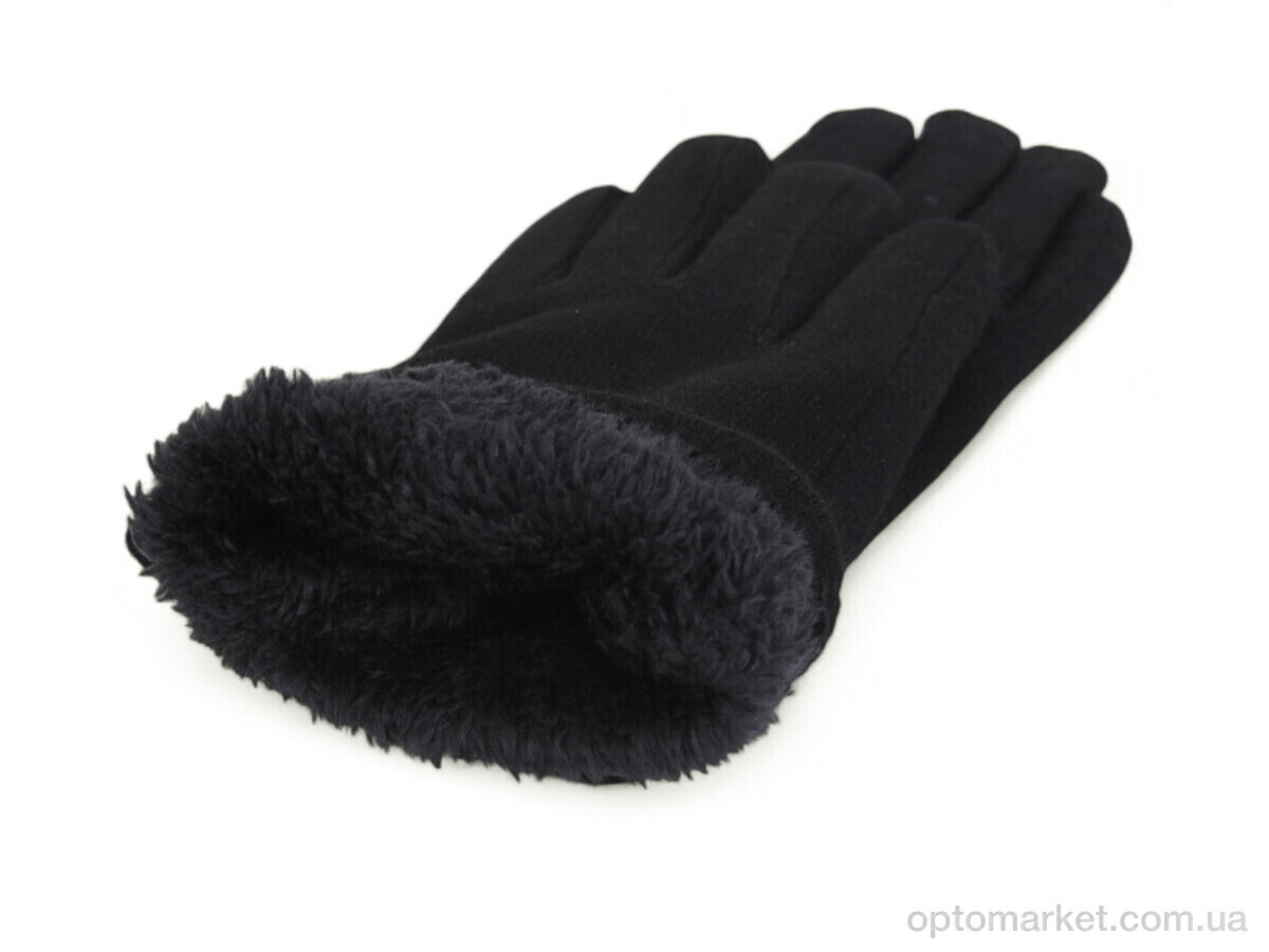 Купить Рукавички жіночі B4-75 black Number one чорний, фото 2