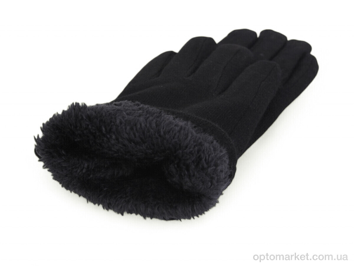 Купить Рукавички жіночі B4-91 black Number one чорний, фото 2