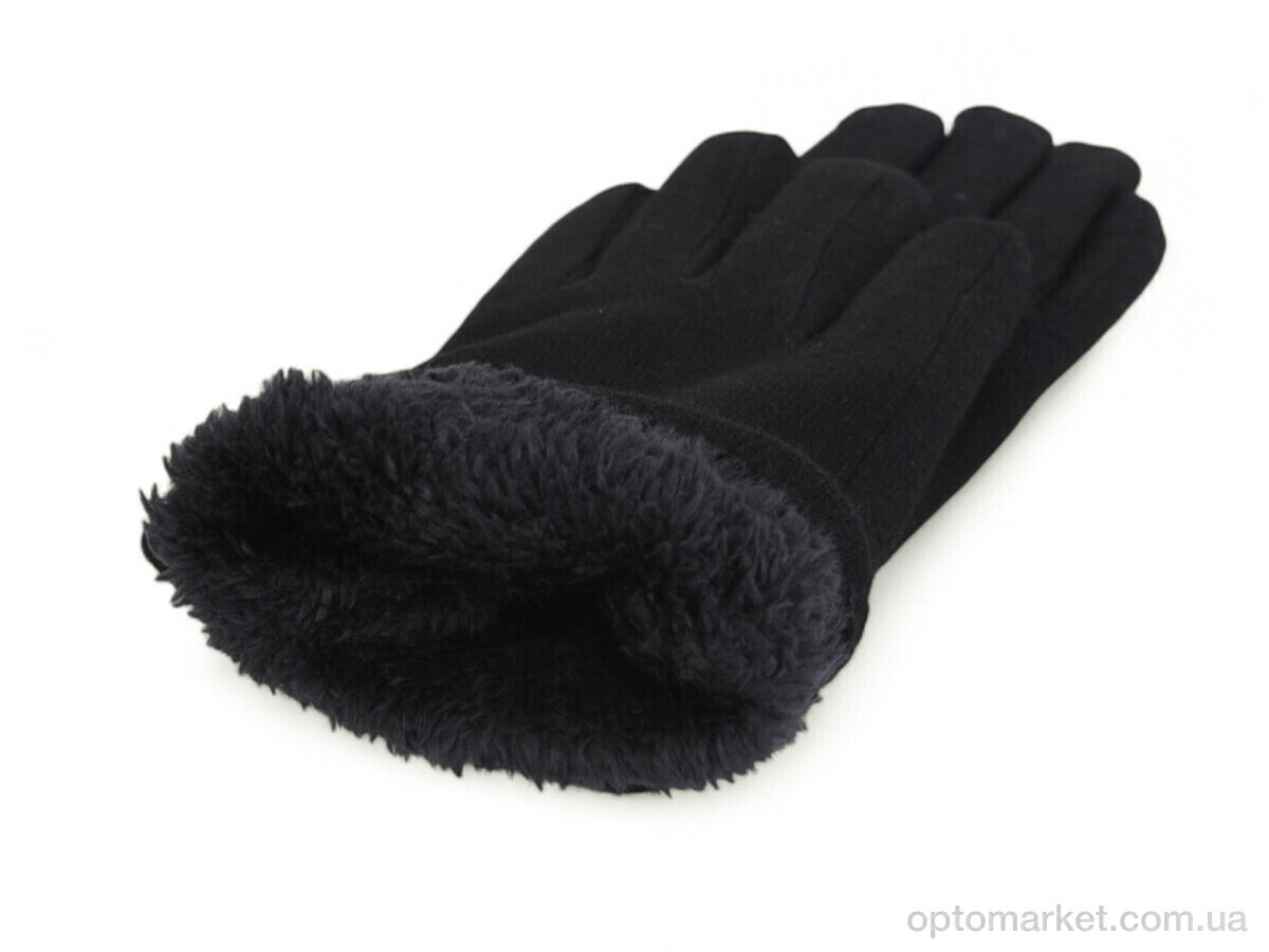 Купить Рукавички жіночі B4-97 black Number one чорний, фото 2