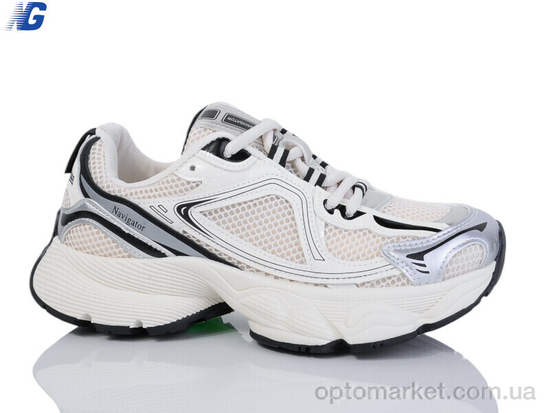 Купить Кросівки жіночі B4002-1 Navigator бежевий, фото 1