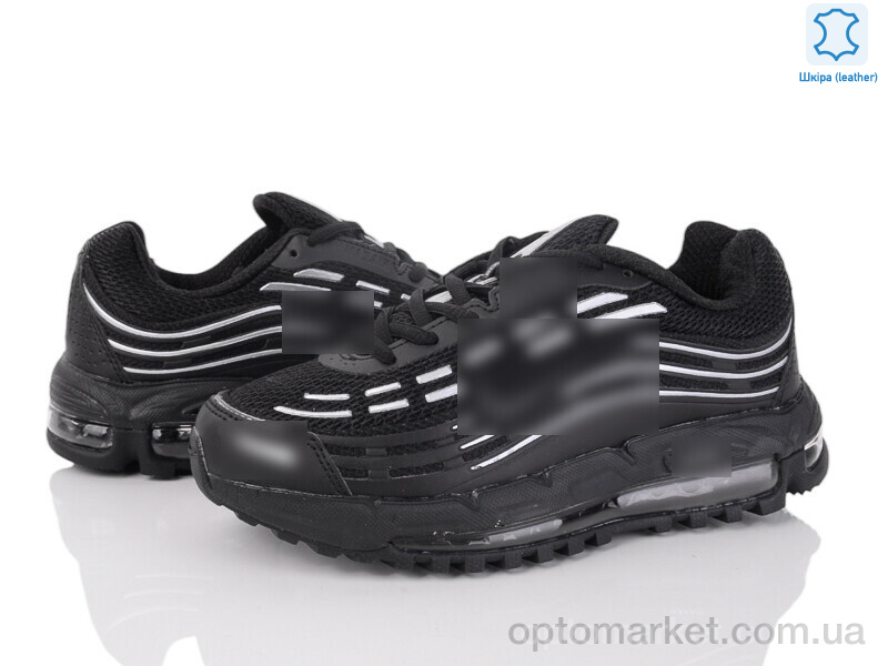 Купить Кросівки чоловічі B4110-5 N.ke чорний, фото 1