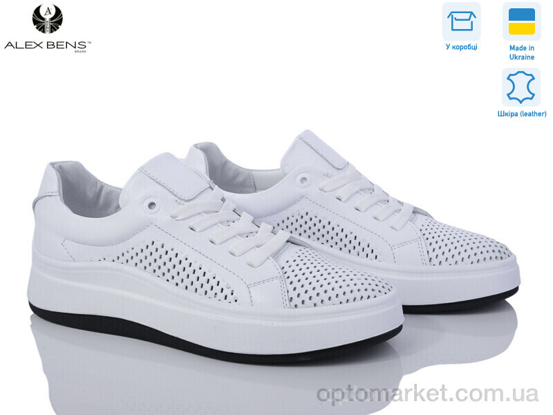 Купить Кросівки жіночі B413 білий Alex Bens білий, фото 1
