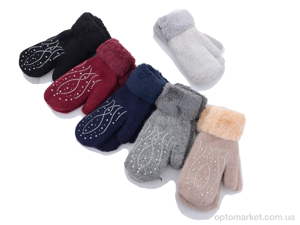 Купить Рукавиці жіночі B42 mix-old Пани рукавичка мікс, фото 1