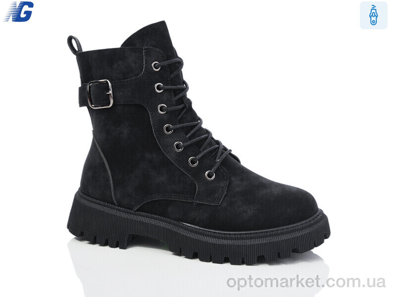 Купить Черевики жіночі B4634-1 Navigator чорний, фото 1